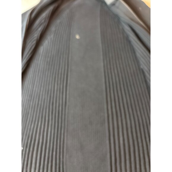 Inc Zip-Up Ribbed Knit Cardigan Sweater Size L Black - Picture 10 of 11